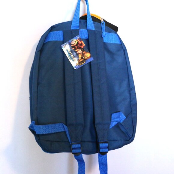 Marvel's Fantastic Four "The Thing" Backpack, with Small Pouch, Blue - Picture 12 of 12